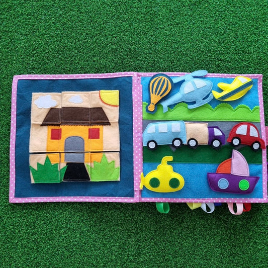 Rainbow toddler /prescholl busy book