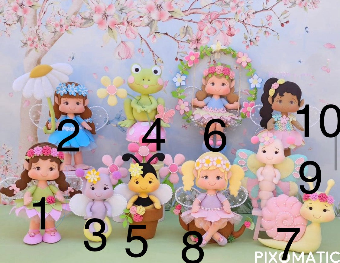 Friends in Fairy Island / princess dolls