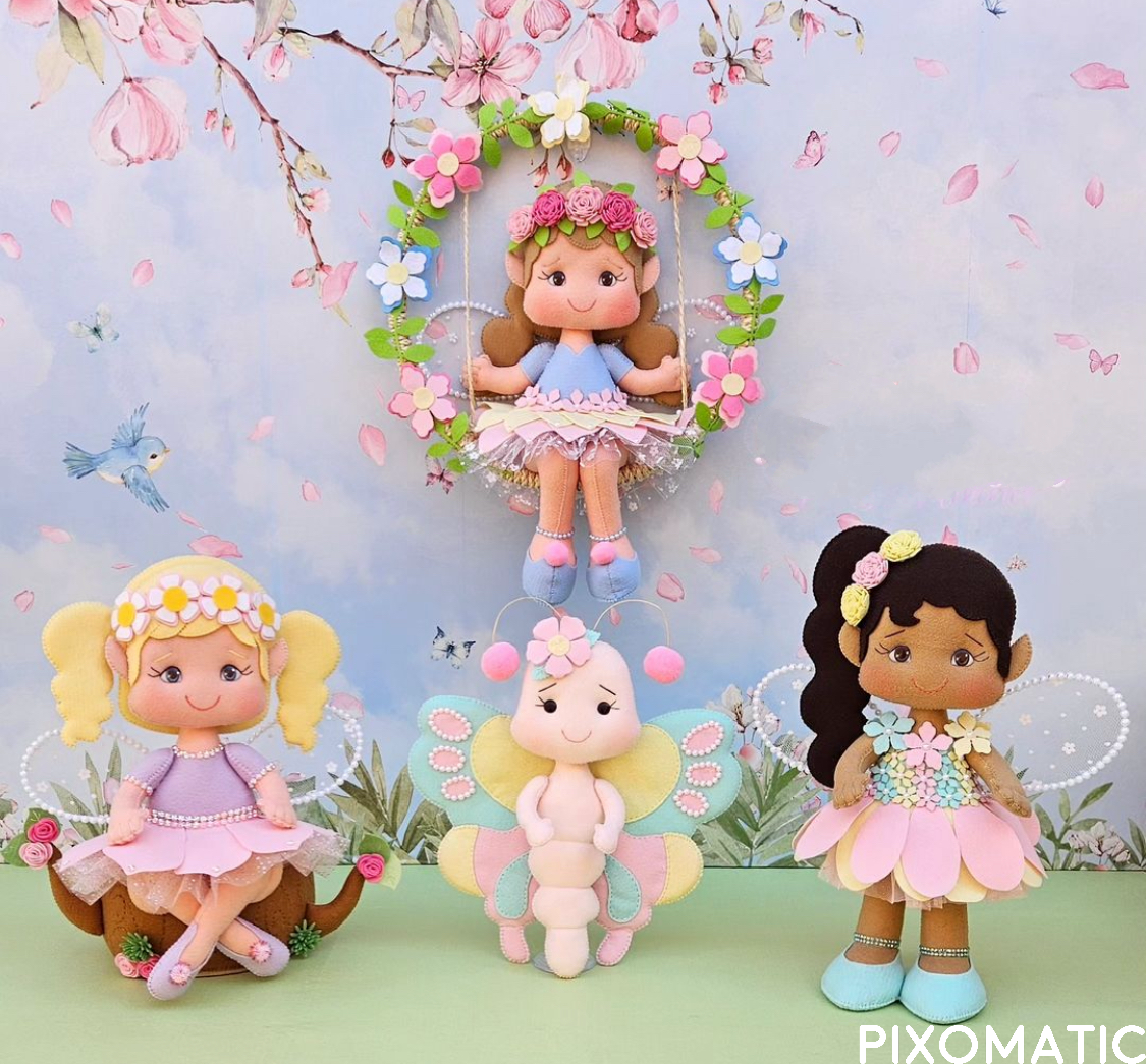 Friends in Fairy Island / princess dolls