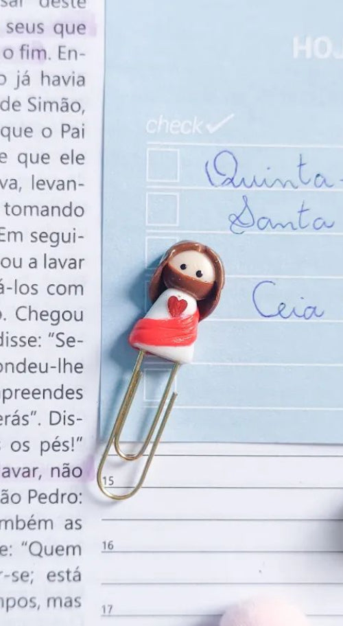 Saint Theme Paper Clips