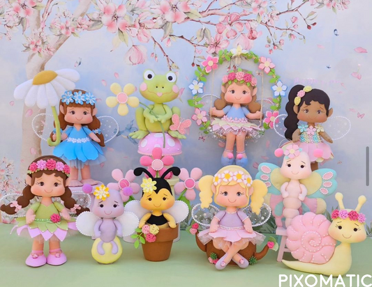 Friends in Fairy Island / princess dolls