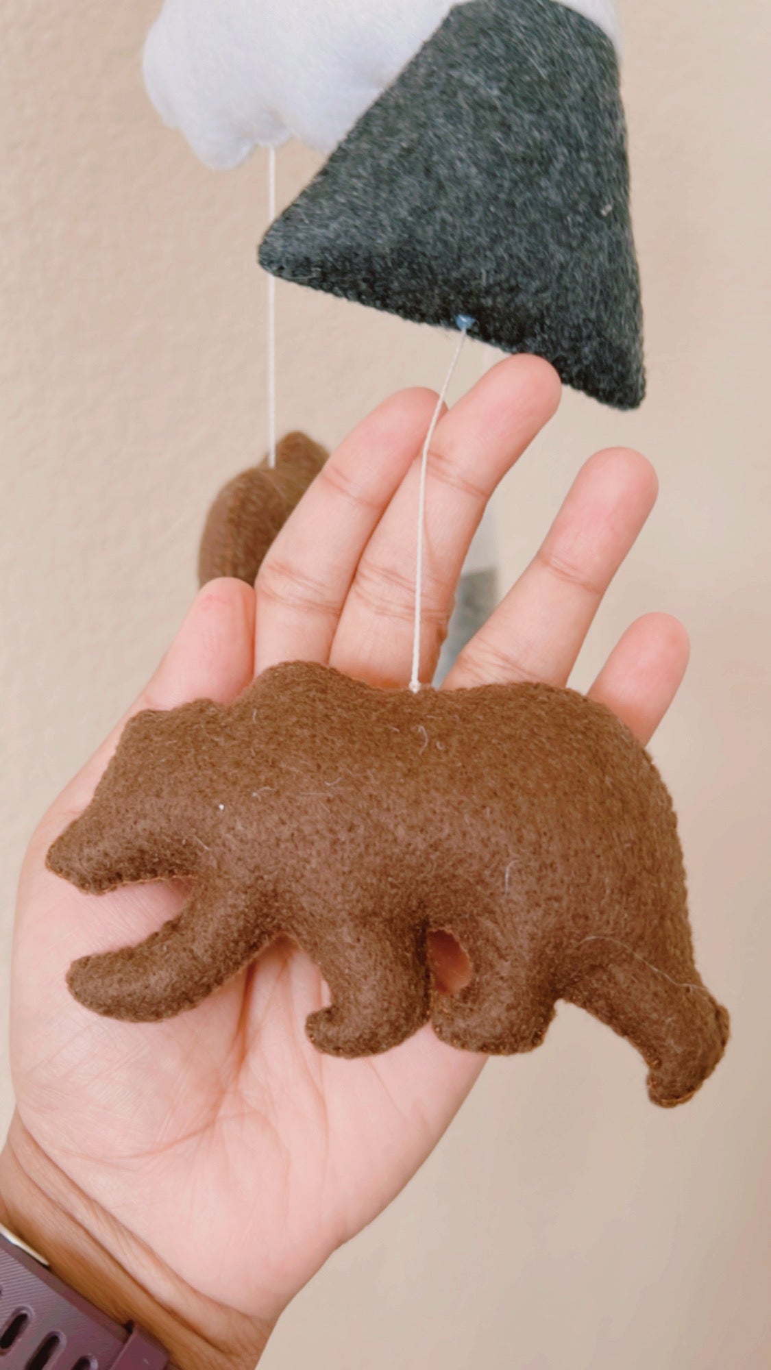Mountains and bear mobile