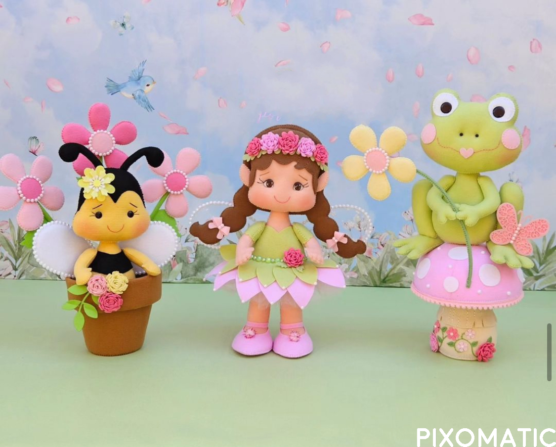 Friends in Fairy Island / princess dolls