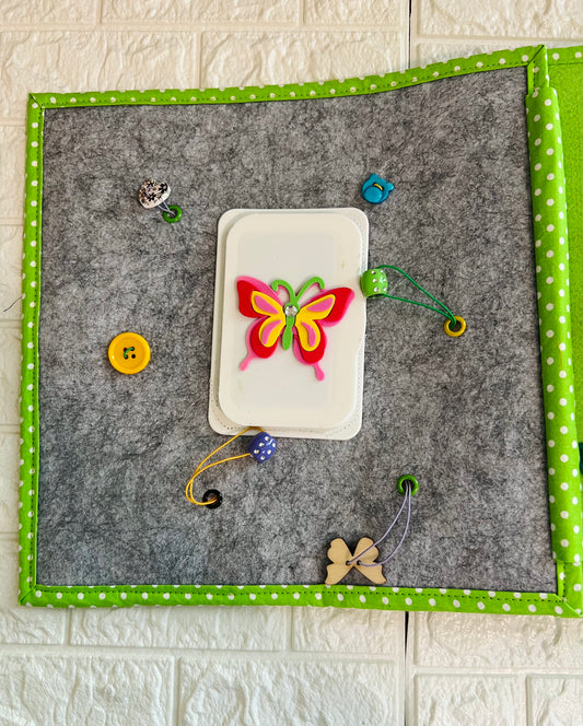 Printed cover toddler /preschool busy book.