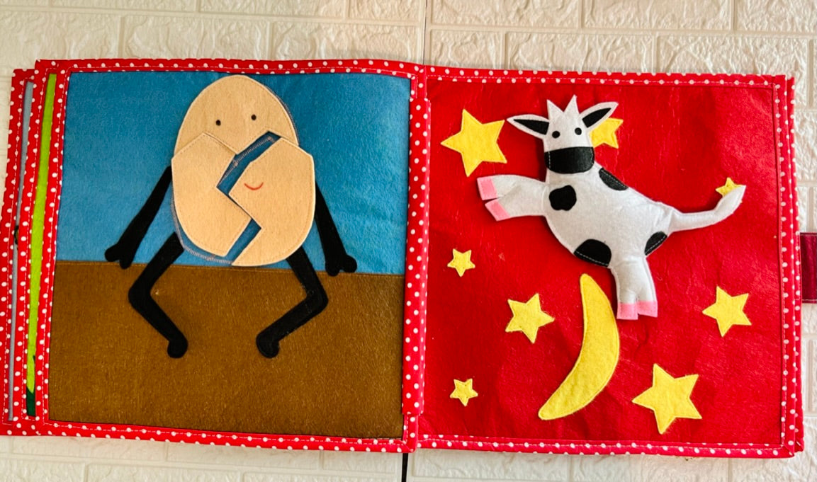 printed cover toddler /preschool busy book