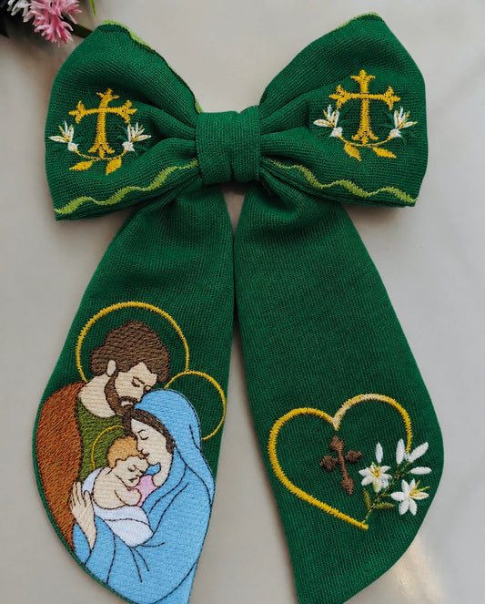 Christmas ( Holy Family ) Bow