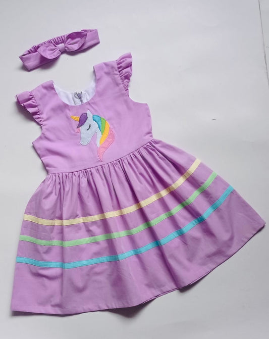 Unicorn Dress ( Purple )
