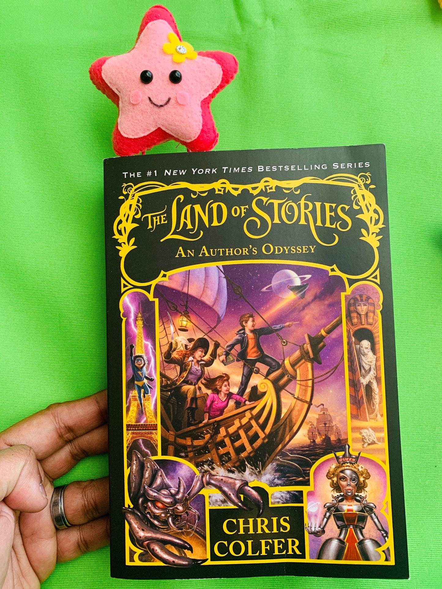 Book marks for kids / paper clip star bookmark