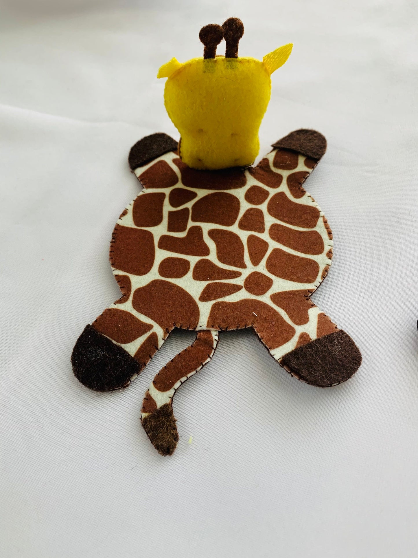 coasters for kids giraffe zebra made with fabric