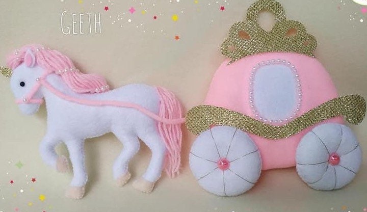 Princess name banner, Baby girl garland, Princess banner birthday, Felt wall banner, Baby girl banner, Felt nursery decor, Felt baby garland