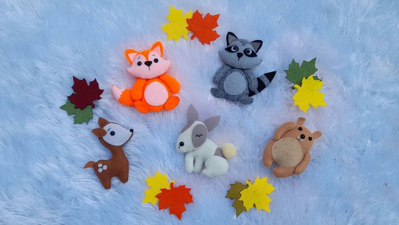 Woodland animal theme name sign, woodland theme name garland, woodland animals, Animalsname banner