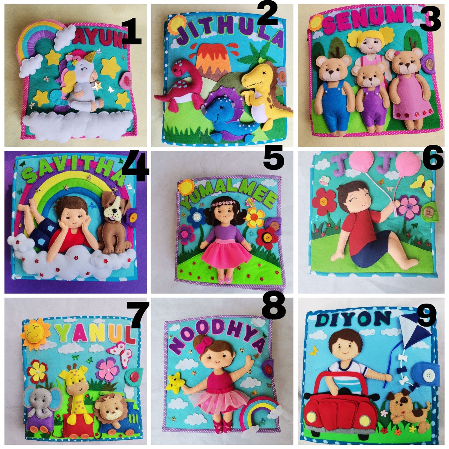 Personalized Custom busy Book| Quiet Book| Montessori Book| Felt Book| Sensory Book| Toddler Activity Book