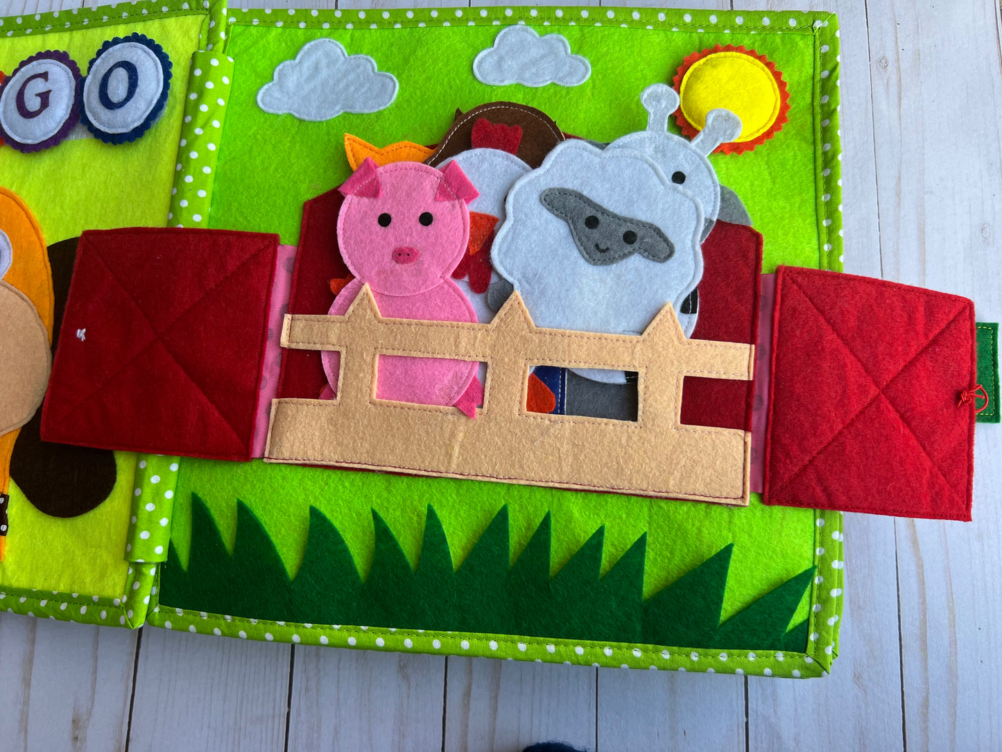 Personalized Busy Book| Quiet Book| Montessori Book| Felt Book| Sensory Book| Toddler Activity Book