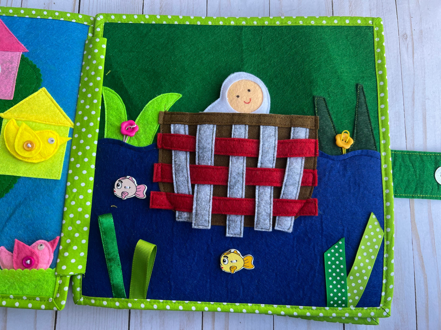 Personalized Busy Book| Quiet Book| Montessori Book| Felt Book| Sensory Book| Toddler Activity Book