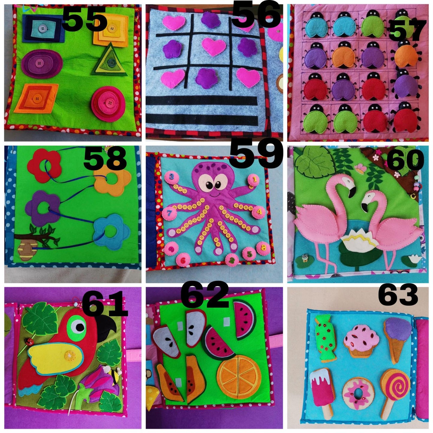 Personalized Custom busy Book| Quiet Book| Montessori Book| Felt Book| Sensory Book| Toddler Activity Book