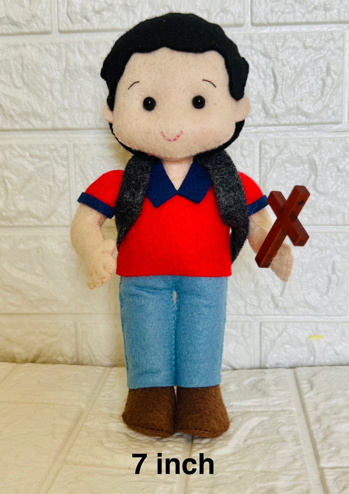 Saint Carlos Acutis Doll