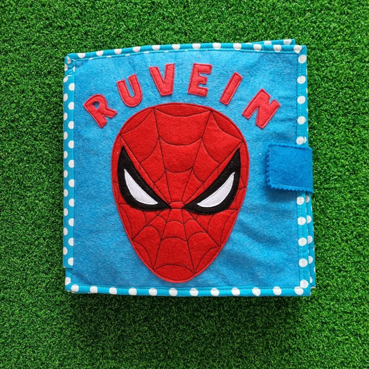 Spiderman cover toddler /preschool busy book