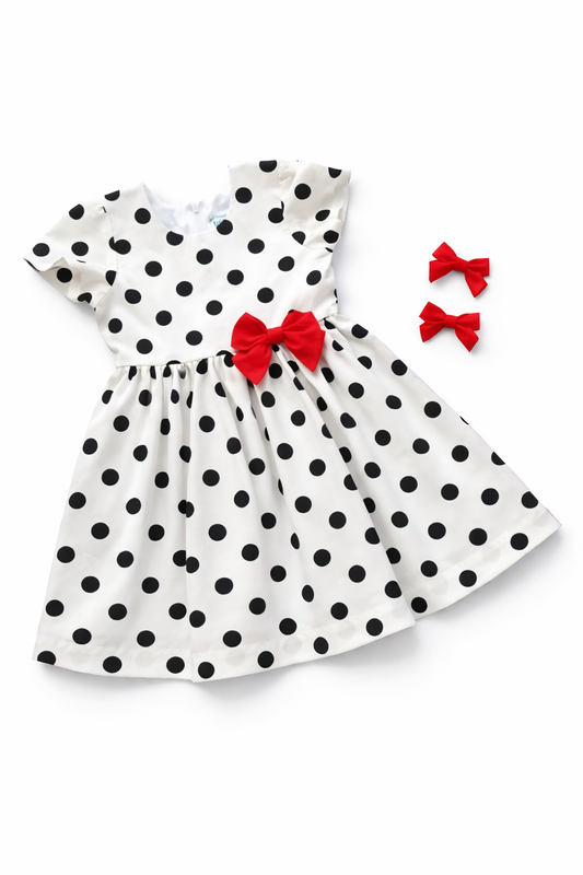 Polka dot dress