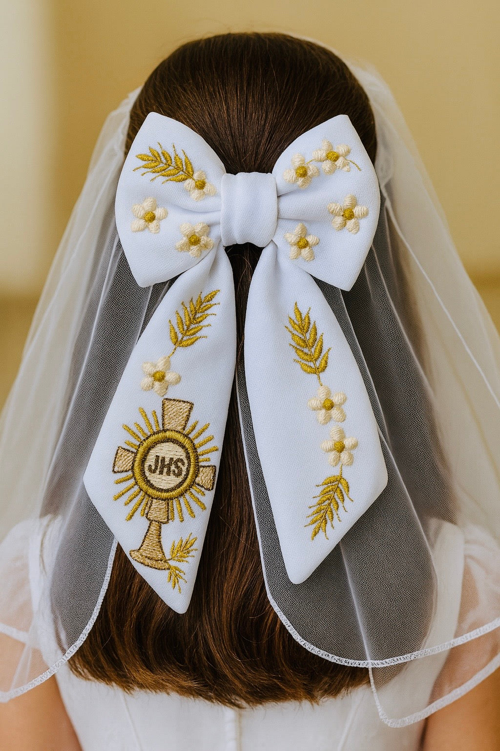 First Communion Bow -1