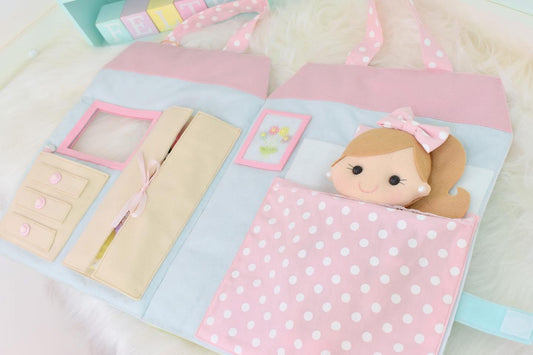 Dolls house and doll set