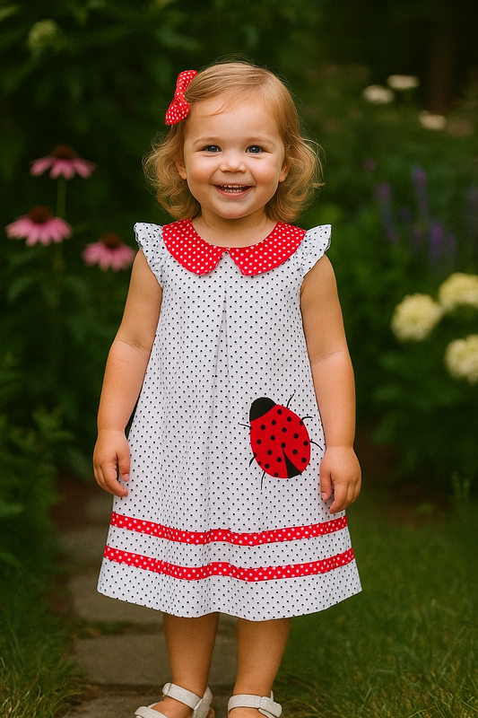 Lady bug Dress