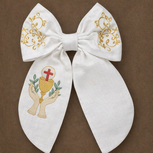 First Communion Bow -2