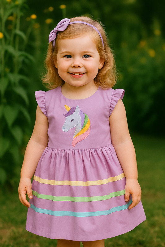 Unicorn Dress ( Purple )