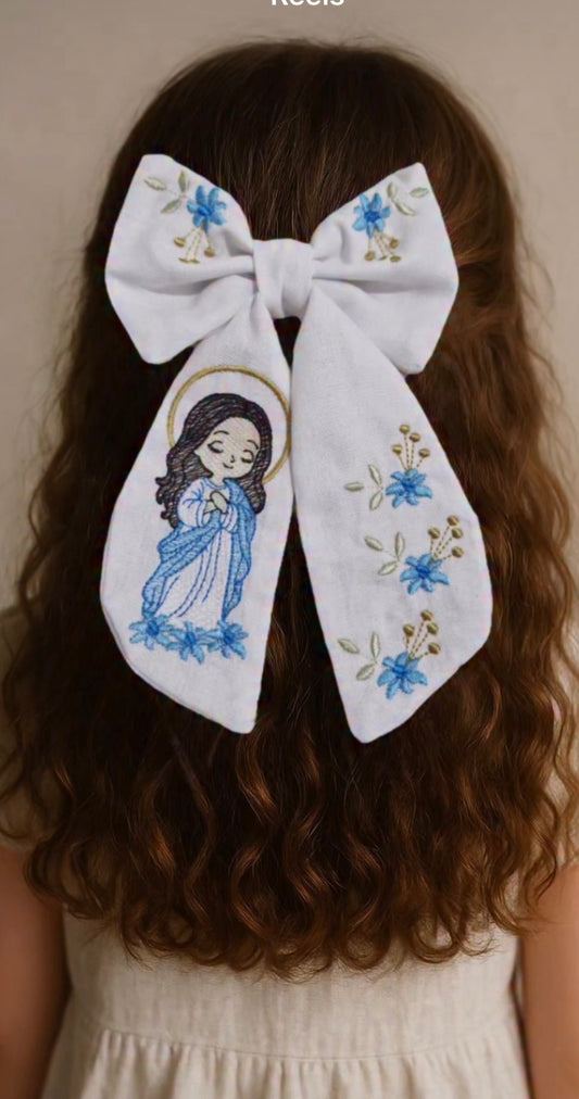 St.Mary Hair Bow - 2