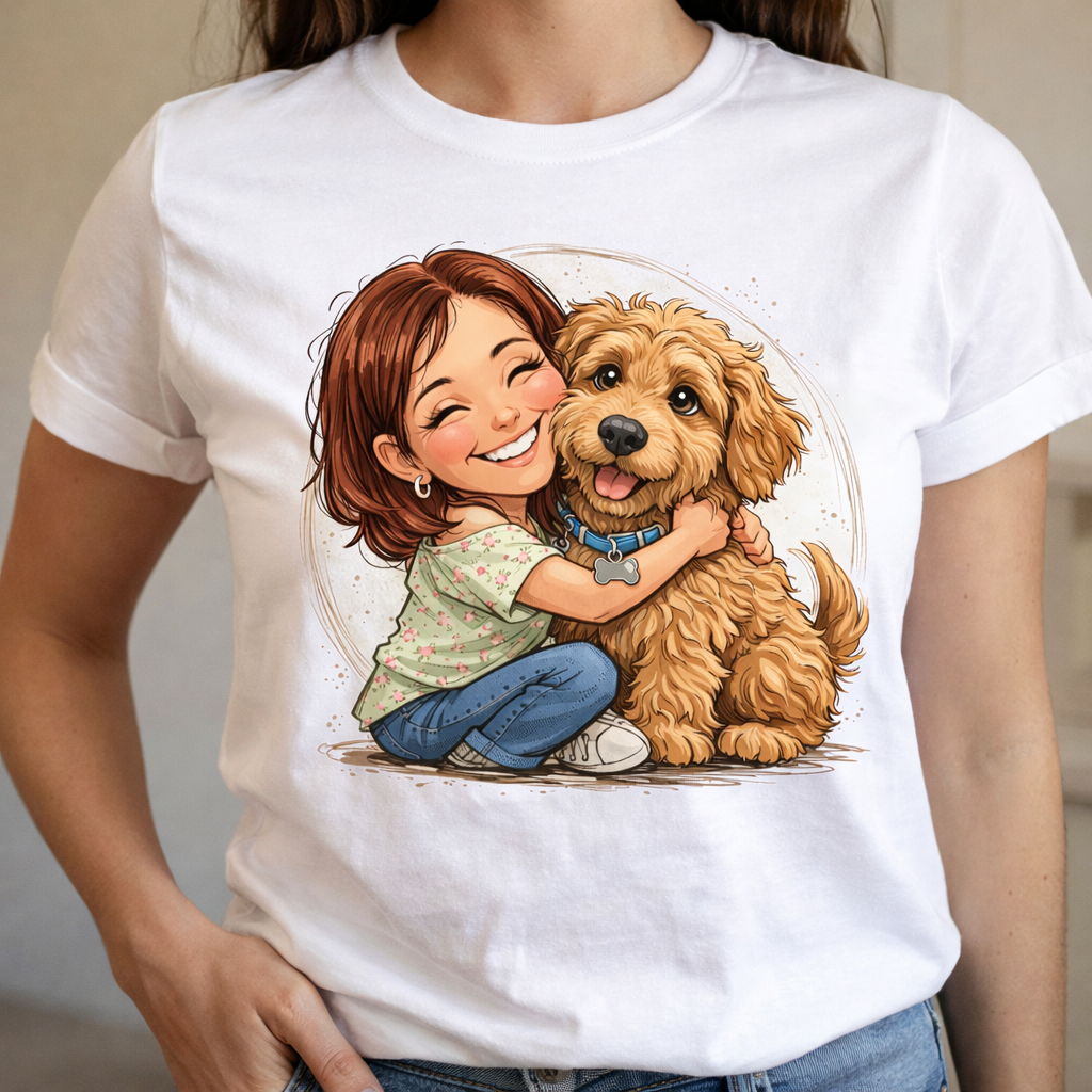 Customized Pet Lover T-shirt