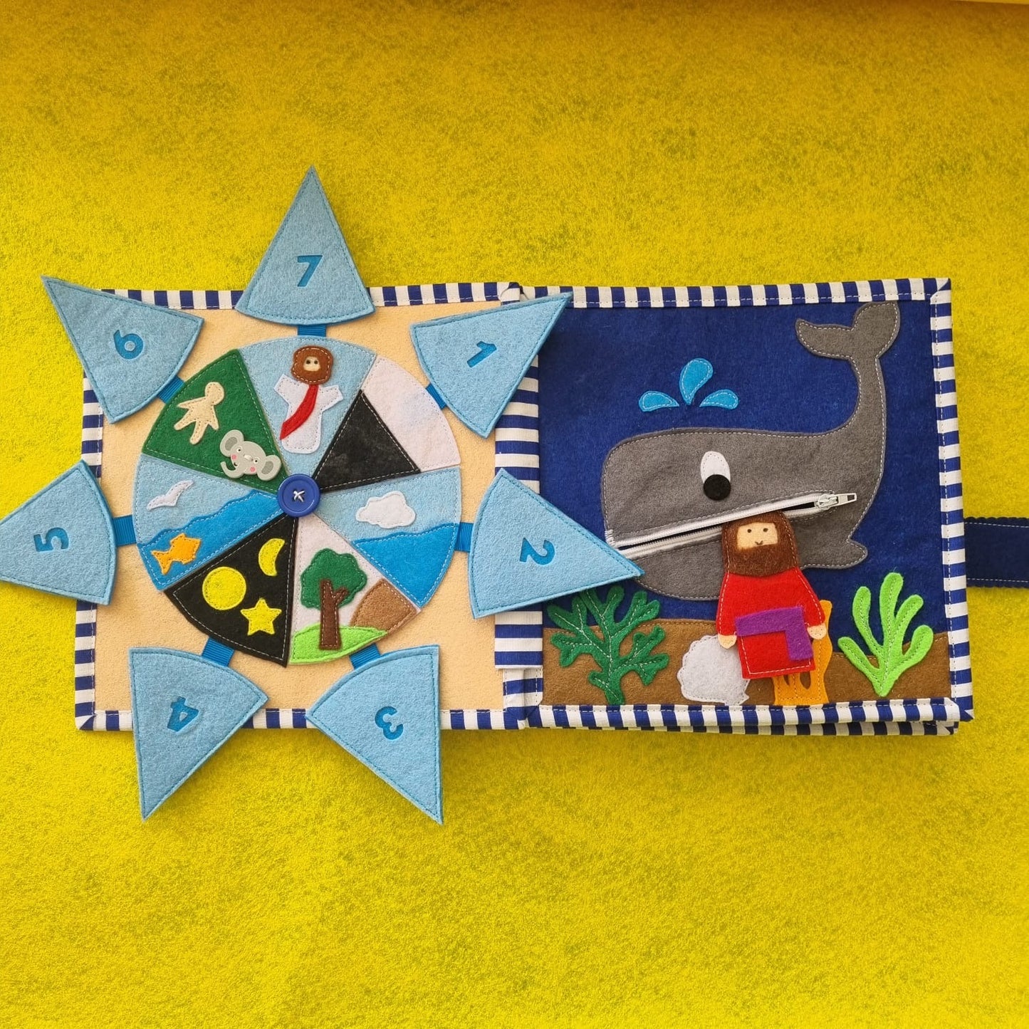 A Kids bible busy book, Interactive Kids Bible Quiet Busy Book