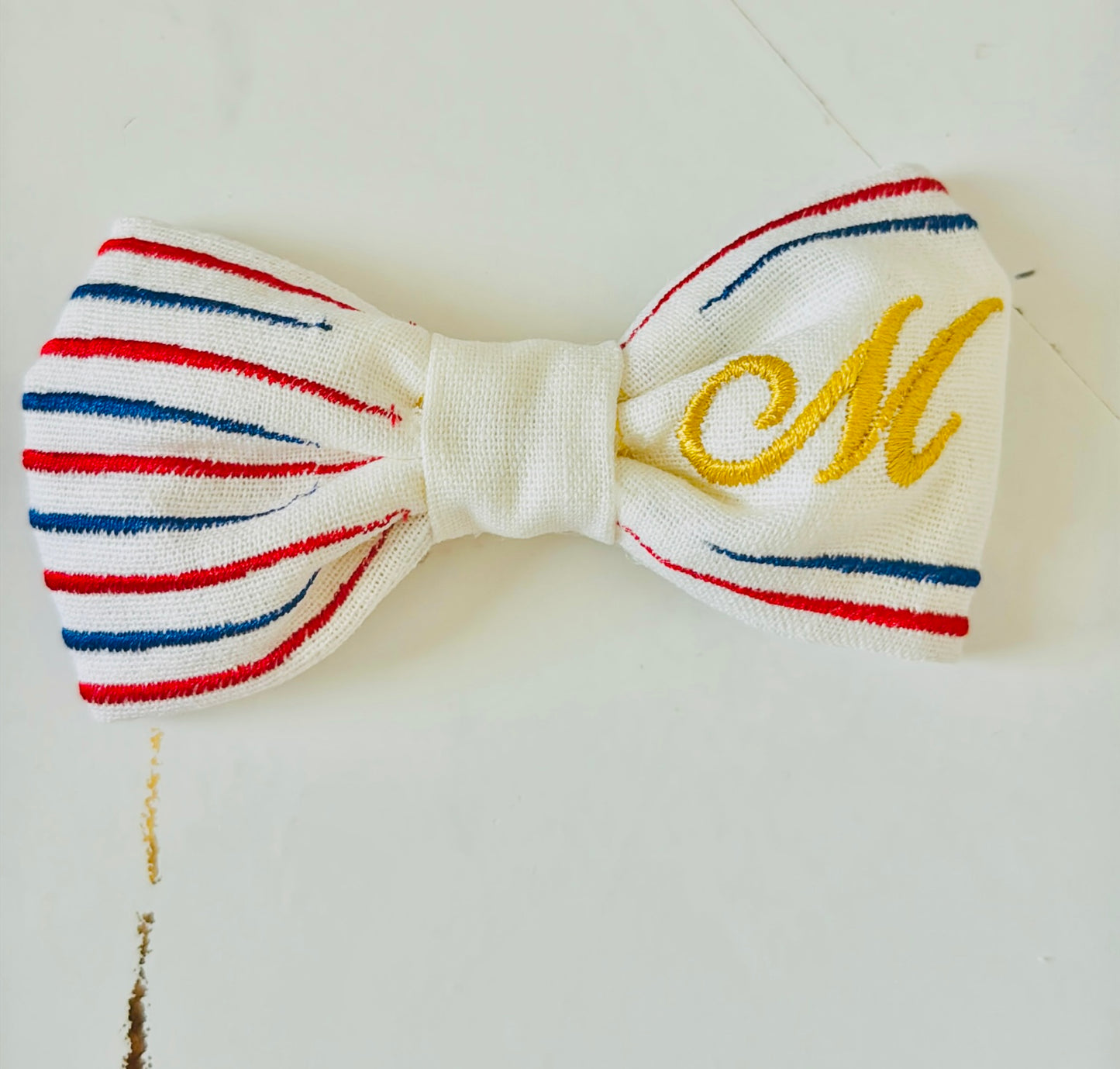 July 4th Bow – America’s 250th Anniversary – Personalized Patriotic Bow