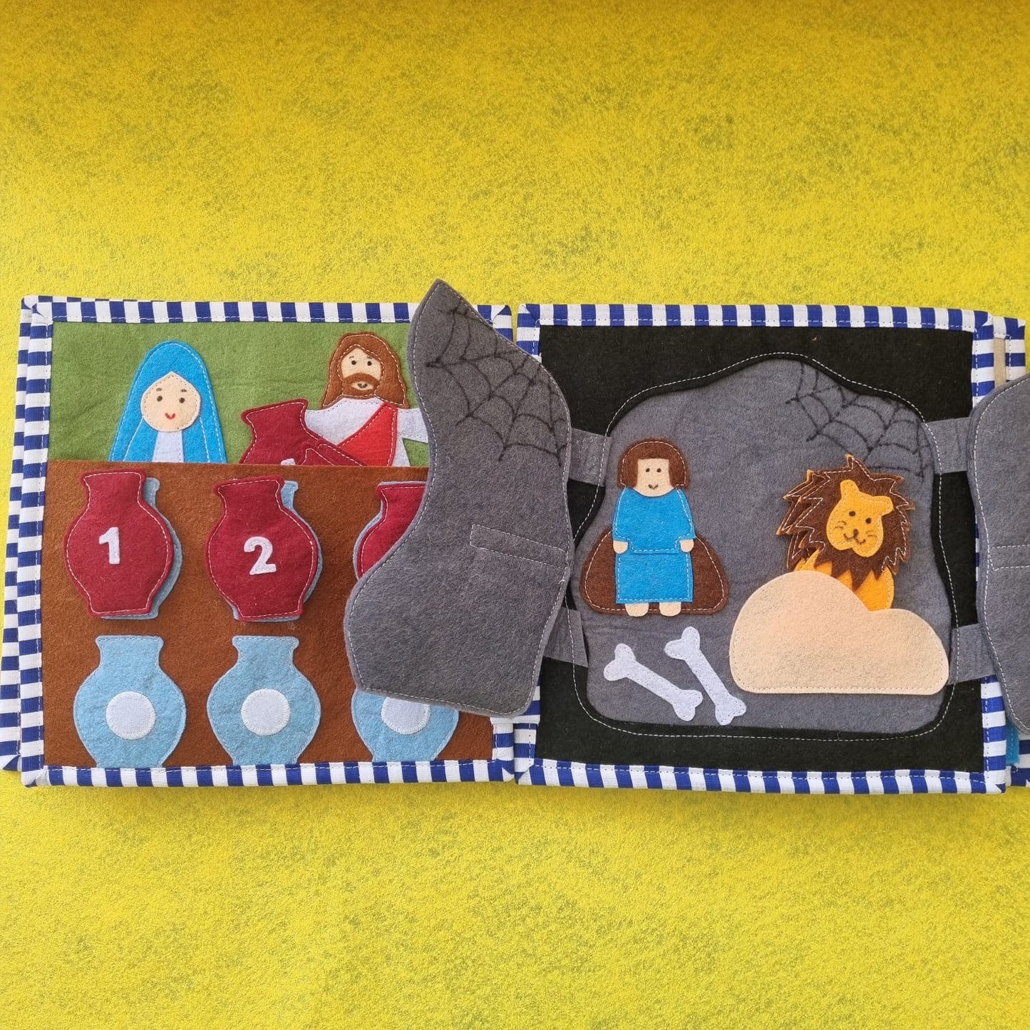 A Kids bible busy book, Interactive Kids Bible Quiet Busy Book