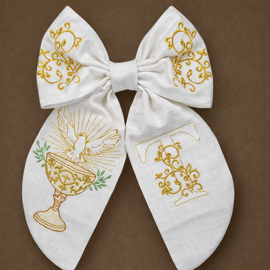 First Communion Bow -4