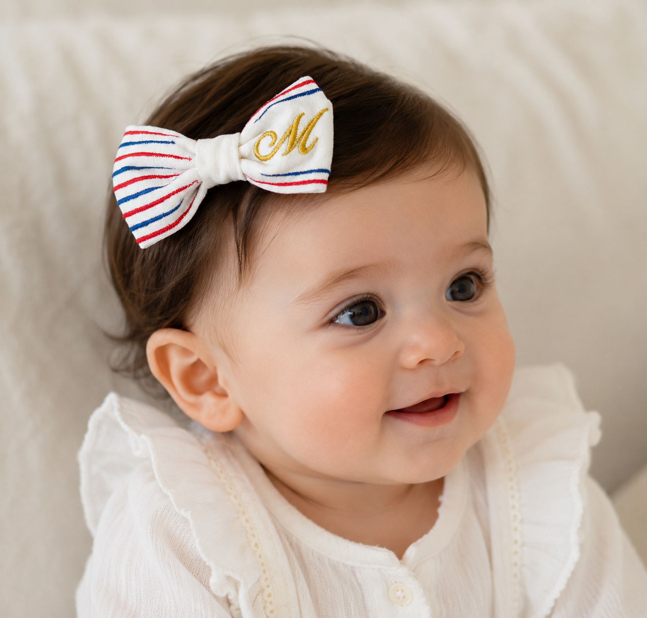 July 4th Bow – America’s 250th Anniversary – Personalized Patriotic Bow