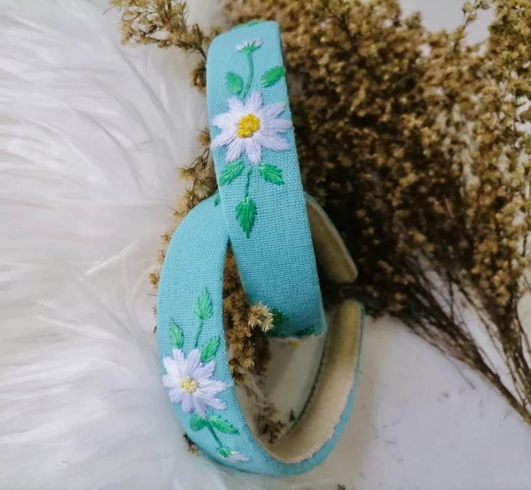 Hand Embroidered Head Bands