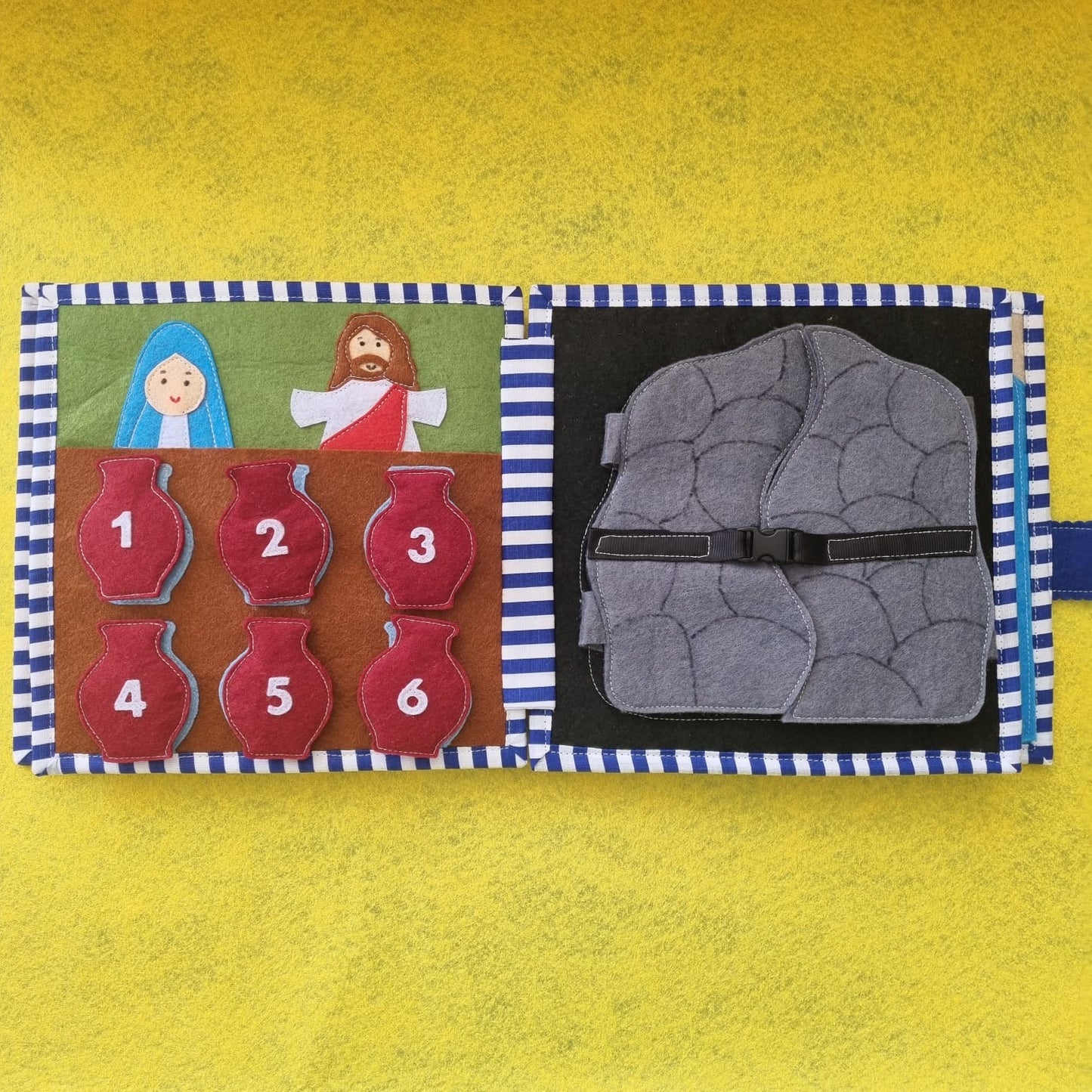 A Kids bible busy book, Interactive Kids Bible Quiet Busy Book