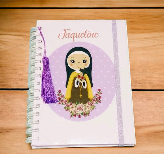 Personalized saint theme A6 Journals