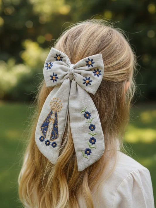 St.Mary Hair Bow - 5