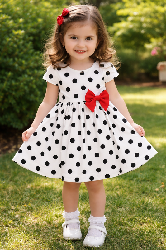 Polka dot dress