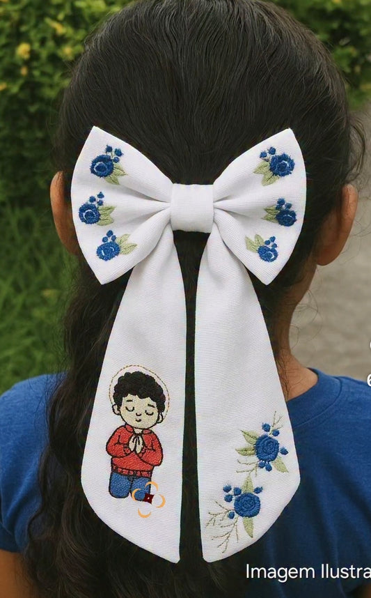 St.Carlos  Hair Bow