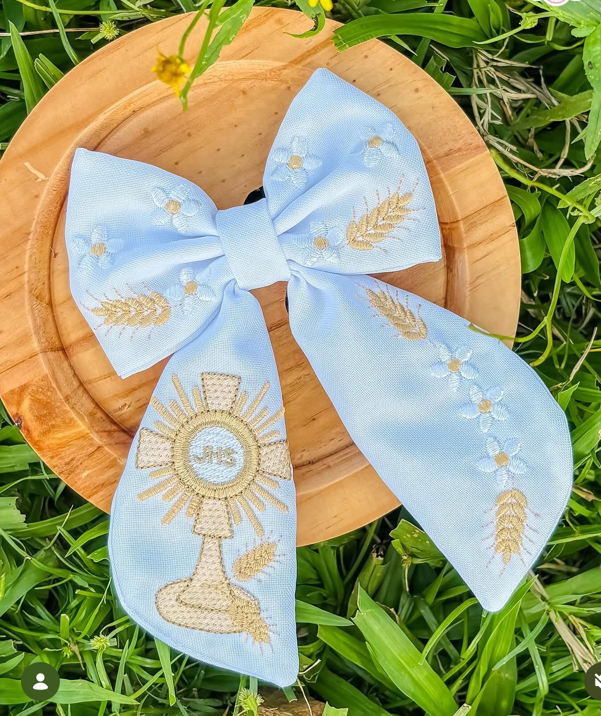 First Communion Bow -1