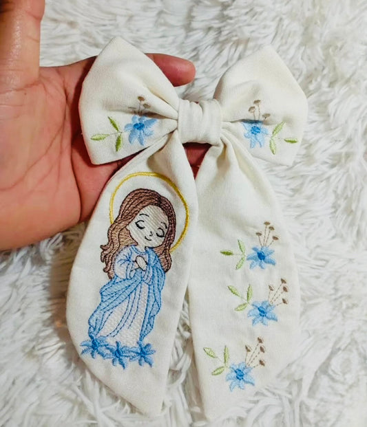 St.Mary Hair Bow - 2