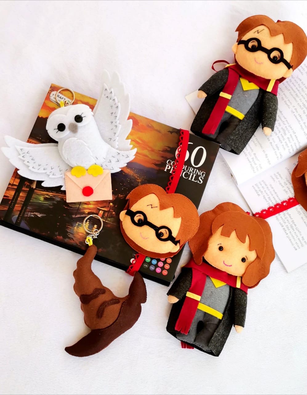 Wizard key chains /bookmark