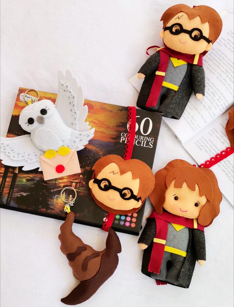Wizard key chains /bookmark