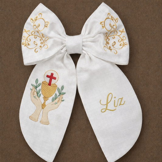 First Communion Bow -2