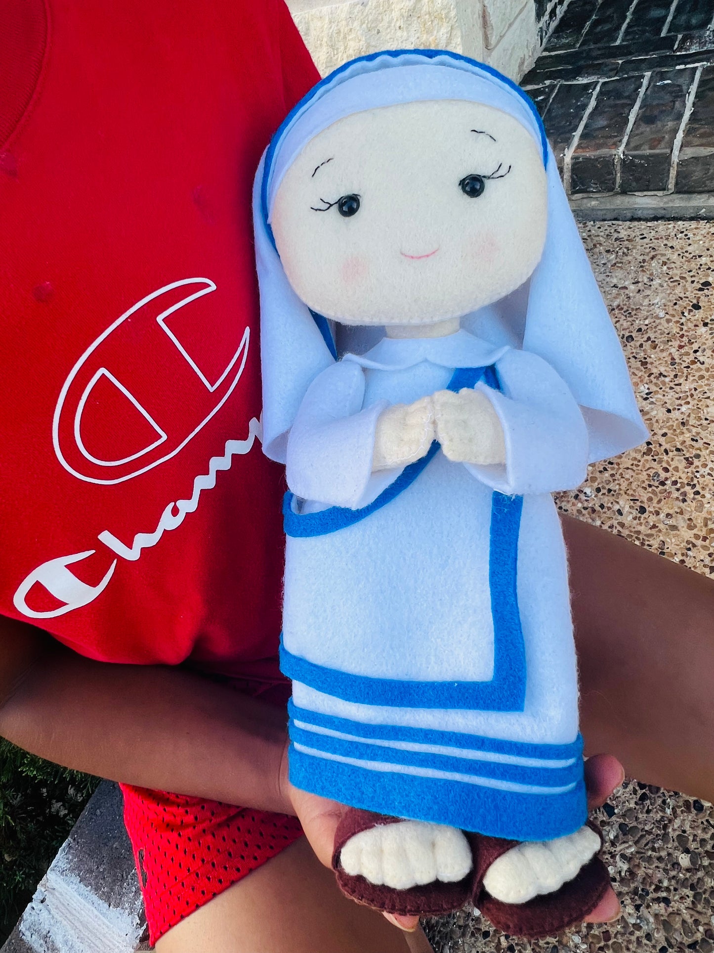 Saint Theresa of Calcutta St Theresa , saint doll, saint ornaments, baptism gift, first communion gift, customized saint doll, Saint Theresa