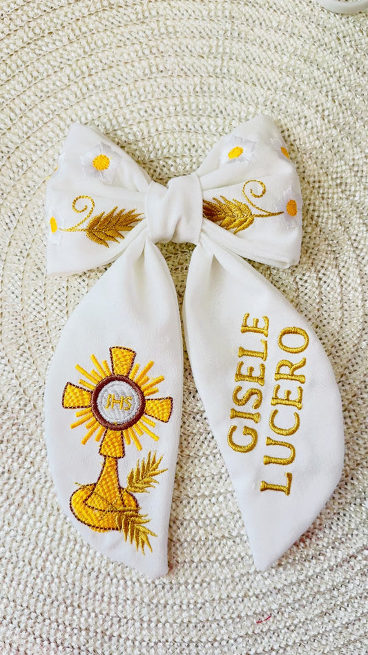 First Communion Bow -1