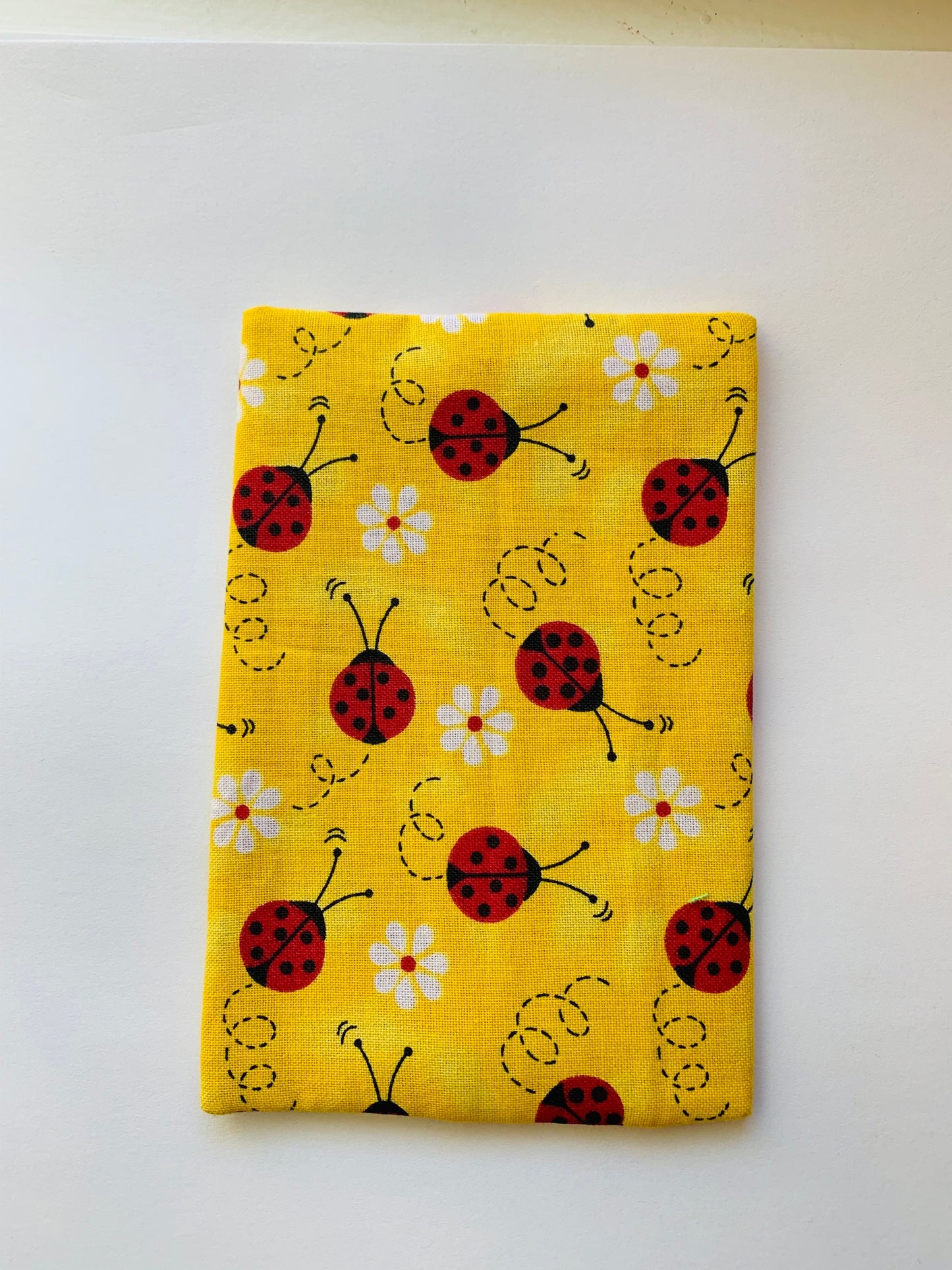 Lady bug Fabric Tissue Holder, Pocket Tissue Holder, Mini Tissue Pouch, Travel Tissue Holder, Pocket Tissue Cover, Kleenex Case