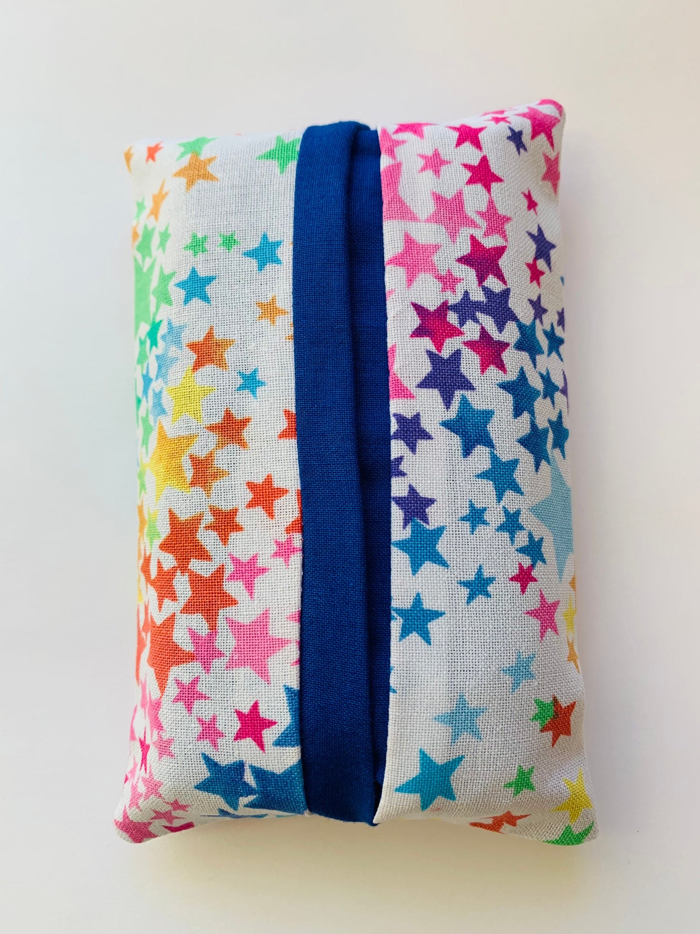 Stars Fabric Tissue Holder, Pocket Tissue Holder, Mini Tissue Pouch, Travel Tissue Holder, Pocket Tissue Cover, Kleenex Case