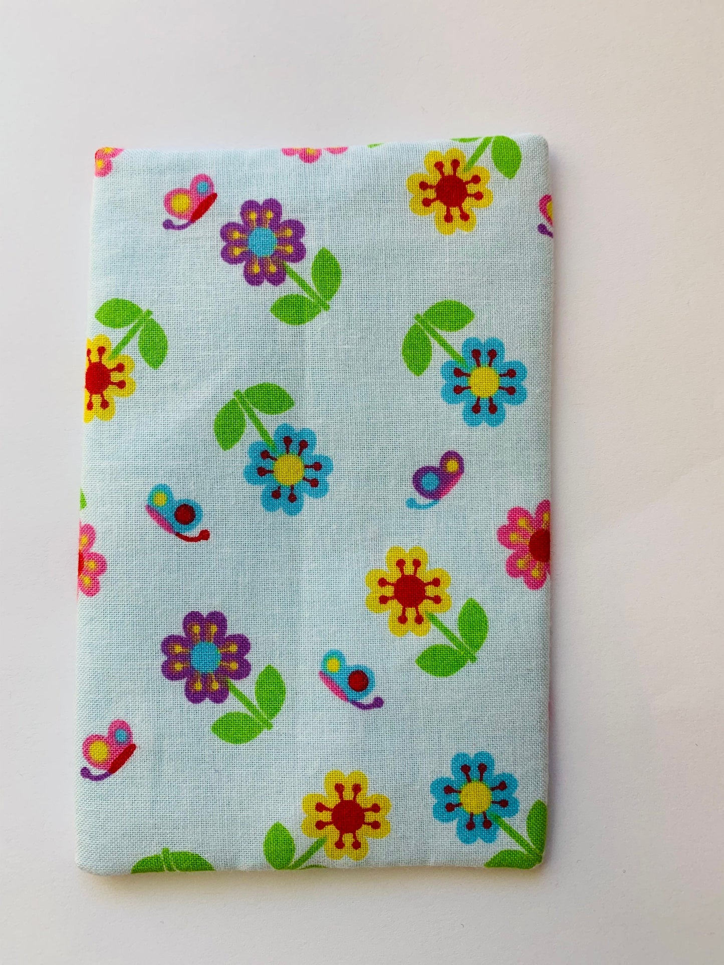 Flowers Fabric Tissue Holder, Pocket Tissue Holder, Mini Tissue Pouch, Travel Tissue Holder, Pocket Tissue Cover, Kleenex Case